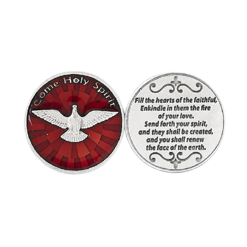 Holy Spirit Prayer Pocket Token