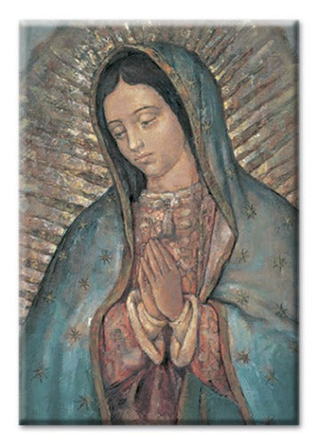 POSTCARD MAGNET - GUADALUPE - 2 x 3" MINI