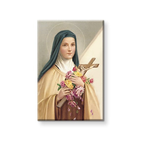 POSTCARD MAGNET - ST THERESE - 2 x 3" MINI