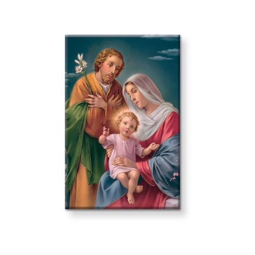 POSTCARD MAGNET - HOLY FAMILY - 2 x 3" MINI