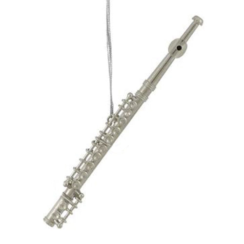 ORNAMENT-FLUTE-3" SILVER TONE