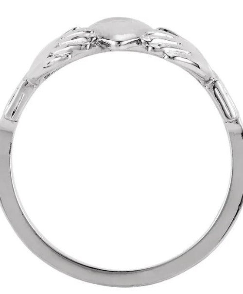 RING - CLADDAGH - STERLING - SIZE 7