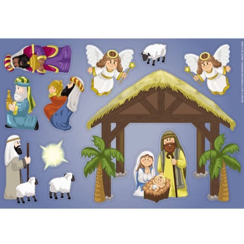 MAGNET NATIVITY SET - 11 PIECES