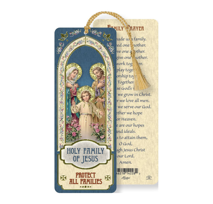 BOOKMARK - HOLY FAMILY - TASSEL