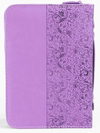 Bible Cover (L) Purple Hydrangea