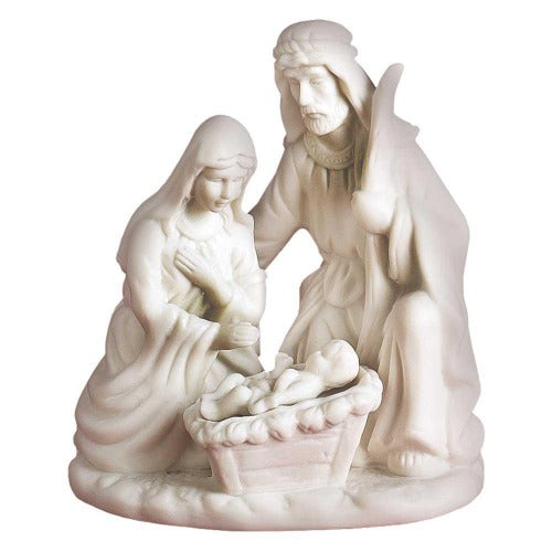 NATIVITY - WHITE PORCELAIN - 4.5"