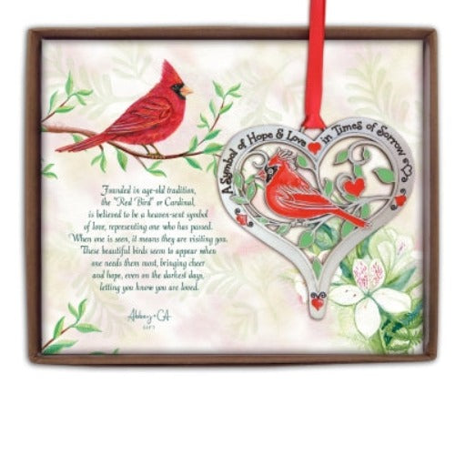 ORNAMENT - CARDINAL - HEAVEN-SENT SYMBOL OF LOVE