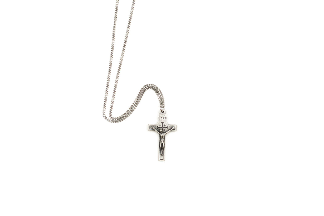 CRUCIFIX PENDANT with a RELIC of JESUS' TOMB