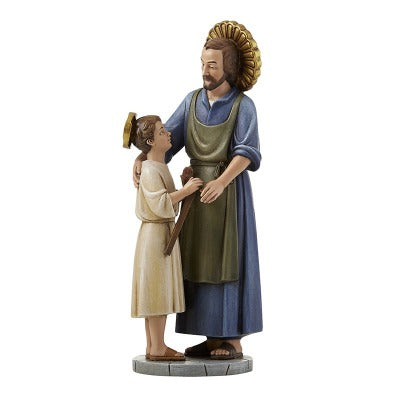 HUMMEL STATUE - ST JOSEPH THE WORKER - 8" POLYRESIN