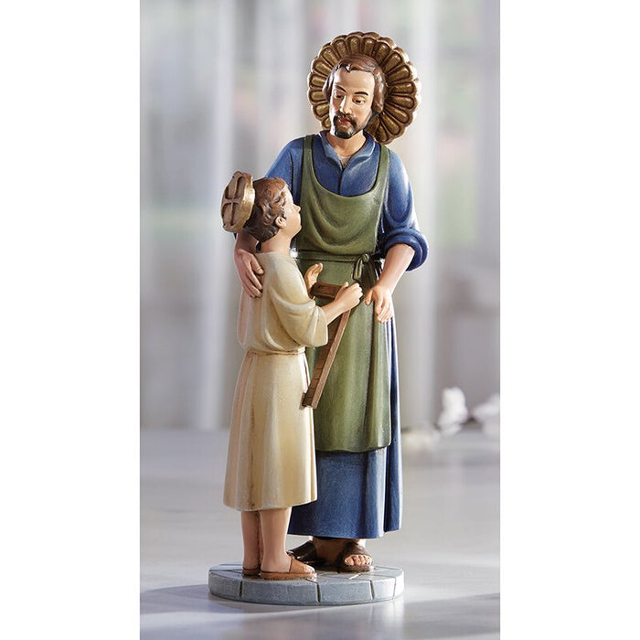 HUMMEL STATUE - ST JOSEPH THE WORKER - 8" POLYRESIN