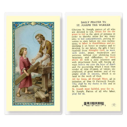 ST JOSEPH THE WORKER - DAILY PRAYER