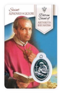 ST ALPHONSUS  - ARTHRITIS & RHEUMATISM - PATRON SAINT SERIES