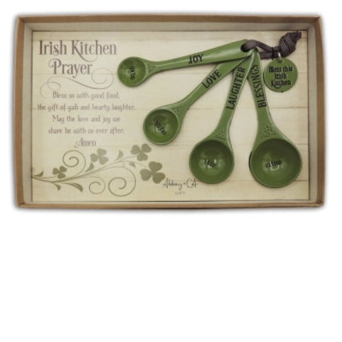 MEASURING SPOONS - IRISH KITCHEN - 4 PIECES