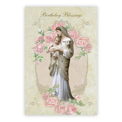 GREETING CARD - BIRTHDAY BLESSINGS - L'INNOCENCE