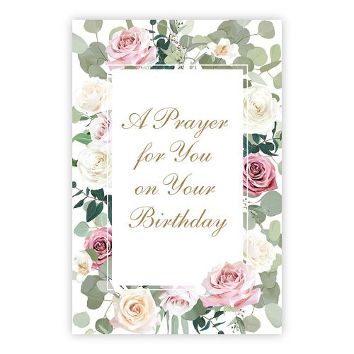 GREETING CARD - PRAYER ON YOUR BIRTHDAY - JAMES 1:17