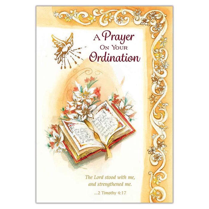 ORDINATION - A PRAYER ON YOUR ORDINATION - 2 TIM 4:17