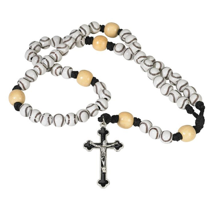 ROSARY - BASEBALL BEADS